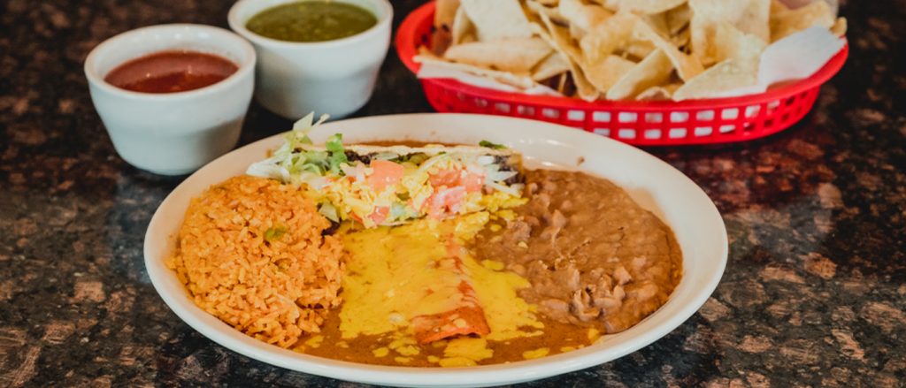 The Original Combination Plate – Eddies Taco House